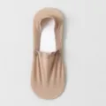 Herren Eisseide Füßlinge atmungsaktives Mesh unsichtbare Socken hautfarbene Variante - Einheitsgröße / Khaki
