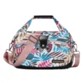 Women floral print canvas shoulder bag large capacity casual nylon crossbody tote handbag - 2132 Style 4