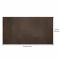 Thick Crazy Horse Leather Material Top Layer Cowhide Brown DIY Craft Size L 24x12 Inch - 12x24inch (Size L) / Coffee