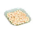 Simple household plastic serving plate lace design bone dish snack dish green variant - Light Green