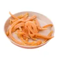 Simple round plastic bone plate household small snack dish multi-purpose serving dish. - 11781: Dia 15*2.3 CM / Khaki