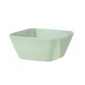 Mintgrüne quadratische Plastik Salatschüssel Macaron Farbe Obst Aufbewahrungsschale - 1172: 11,8*11,8*4,4 cm / 350 ml / Grün