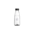 Minimalist portable plastic water bottle for outdoor sports daily use clear cup lightweight - Gray