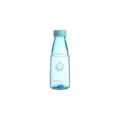 Minimalist portable water bottle for student sports, outdoor plastic cup with blue color. - Sky Blue