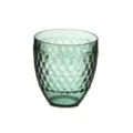 Bicchiere verde con motivo a diamante, bicchiere da cucina per acqua latte, 1pz - Taglia S / Verde Scuro