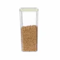 Grüner 2800ml transparenter Plastik Vorratsbehälter für Küche, Getreide, Nüsse und Bohnen. - 2800ml / Grün