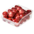 Transparenter Plastik Kühlschrank Aufbewahrungsbox Abtropfkorb für Obst und Gemüse. - 3095L