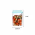 Boîte de conservation transparente avec couvercle bleu, 1650ml, hauteur 18cm pour cuisine. - 1650ml / Bleu