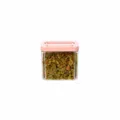 Boite de stockage en plastique rose 1000ml cuisine pour noix et aliments secs epices. - 1000ml / Rose