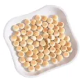 Nordischer Stil weiße Kunststoff Snack-Tablett Obstteller moderne minimalistische Geschirr Schale - 1182: 16*16*2 cm / Weiß