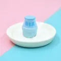 Miniatura bottiglia di latte fresco in resina blu per decorazioni artigianali fai da te - Blu