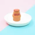Accessorio miniatura per bottiglia di latte fresco in resina per decorazioni fai da te. - Kaki
