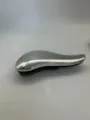 Spazzola per capelli argentata elettroplaccata ergonomica pettine magico per capelli lisci - Dimensioni piccole (lunghezza 15 cm, larghezza 6,5 cm, altezza 2,8 cm) / Argento galvanizzato in busta OPP