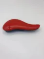 Spazzola districante per capelli rossa ergonomica portatile per uso quotidiano - Taglia grande L 18,5 cm W 7,5 cm H 3,5 cm / Confezione in busta OPP rossa