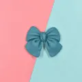 Matte blaugrüne Schleife aus Harz für DIY-Handyhüllen und Haarschmuck-Zubehör - Tintenblau
