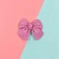 Rosa Schleife aus Kunstharz mit Stoffstruktur für DIY Handyhüllen und Haarschmuck - Nr. 1 / 45*35mm / Fuchsie