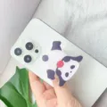 Cute cartoon panda acrylic expandable phone grip socket for smartphone stand accessory - Expanding Stand / Prone Panda Style (4)