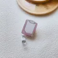 Niedlicher rosa Acryl-Klemmbrett ausziehbarer Ausweishalter für Krankenschwestern und Personal - Schreibbrett (14-4A)