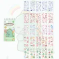 Leuke cartoon dinosaurus sticker notitieboek set, 50st DIY decoratieve stickers voor kinderen en meisjes. - Dinosaurus