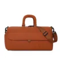 Stylish travel duffel bag portable gym sport bag for short trips and weekend getaways. - Orange