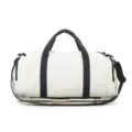 Lightweight travel duffel bag large capacity fitness gym bag waterproof storage luggage bag. - No Tag / White