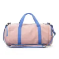 Pink blue large capacity travel duffel bag gym sports waterproof storage bag for fitness - No Tag / Pink