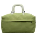 Green travel duffel bag large capacity gym bag canvas weekender bag for women and men - Green