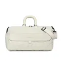Gewatteerde reistas voor korte trips, draagbare sport fitness gym tas met schouderband - Broken Wit