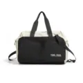Large capacity travel duffel bag waterproof sports gym weekender bag for short trips. - White Branded