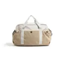 Large capacity travel duffel bag for outdoor sports, lightweight beige variant storage - Khaki