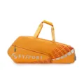 Large capacity orange sports badminton racket bag, portable single shoulder outdoor bag. - Yellow