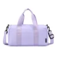 Purple mini sports gym bag waterproof travel duffel bag yoga fitness shoulder bag for women - Purple
