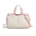 Large capacity travel duffel bag waterproof multi-functional gym luggage for women and men. - No Tag / Khaki