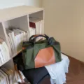 Prasini tsanta taxidiou apo kamvas megali choritikotita gia diakopes kai taxidia omorfi - Πράσινο