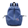 Small blue lightweight minimalist backpack for outdoor travel and daily commute use - S / Deep Sea Blue