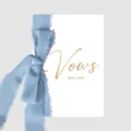 Elegantes hellblaues Chiffonband mit Fransen für Hochzeitsgelübde und Briefumschläge - Nur Band / 5 Meter/Packung / Chiffon Blau