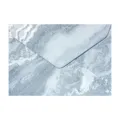 Busta con texture marmorizzata blu per inviti eleganti o lettere speciali - Grigio/Bianco