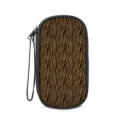 Portable tiger pattern digital storage pouch for travel cables chargers and power bank - 19.5*10.5*4.5cm / Orange Tiger