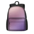 Großer 16-Zoll-Rucksack mit lila-rosa Sternverlauf für Studenten - 16 Zoll (42*32*14cm) / Rosa Lila Galaxie (01)