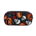 Halloween etui met grote capaciteit voor school met schedel- en pompoenmotieven - Stijl 08 (Artikel Enkellaags Pennenzak) / Enkellaags Etui