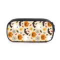 Grote Halloween pennenzak met schattige patronen van pompoenen en spoken voor school - Halloween Multi-Elementen Print (12) / Enkellaags Etui