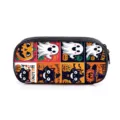 Grote capaciteit Halloween etui met prints van spoken, pompoenen en zwarte katten - Stijl 30 (Kleur Patchwork Zwarte Kat Halloween) / Enkellaags Etui