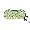 High quality portable soft sunglasses bag featuring fresh pear print and sturdy hook - 09 Pear