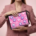Trousse de toilette femme grande capacité imprimé football voyage - Style Imprimé Football Multi Violet Rose / 23*8.5*16.5cm