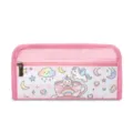 Schattig roze etui met cartoon eenhoorn- en wassende maanpatronen voor scholieren en kids - Semi-transparante Patroon Stijl (04)