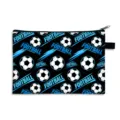 Large capacity stationery organizer pouch featuring a cool football pattern design - Style 21
