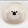 Deliziosa ciotola koala in ceramica per bambini stoviglie animale cartone piatto di riso quotidiano - Ciotola koala (152×122×49)