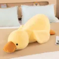 Cute yellow plush duck stuffed animal pillow, soft huggable toy for kids and girls birthday gift. - 30 cm / Yellow