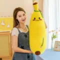 Cute banana plush pillow soft fruit stuffed toy cute hugging doll for kids and girls birthday - Cute Style / 35cm