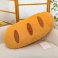 Cute baguette bread plush toy soft stuffed pillow cute cushion for kids birthday gift - 60 cm